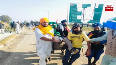 Punjab farmers shambhu border to delhi march update