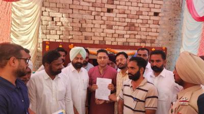 Cabinet Minister Aman Arora started the development works in Sunam constituency at a cost of about one crore rupees