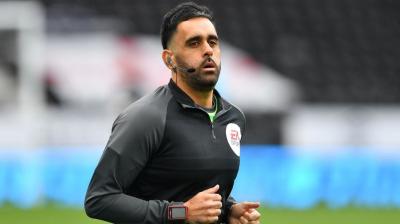 Proud thing: Bhupinder Singh Gill will be the first Sikh referee of Punjabi origin in the UK Premier League