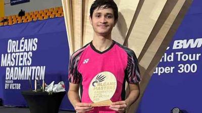Shuttler Priyanshu Rajawat,