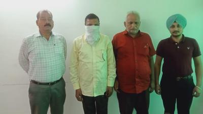 VIGILANCE BUREAU NABS ASI WHILE ACCEPTING BRIBE FROM A LABOURER