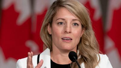 Canada’s foreign Minister Melanie Joly 
