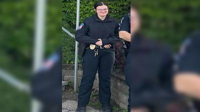 A Vermont police officer, aged 19, died in a crash with a burglary suspect she was chasing