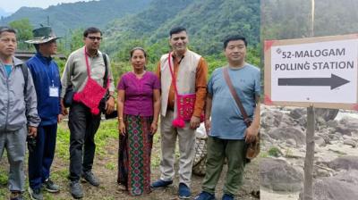 Sokhela Tayang used vote Malogam News in punjabi 