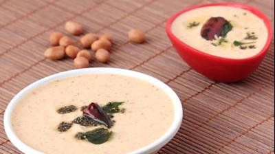 Peanut chutney Recipe
