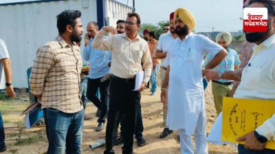 Mundia takes notice of laxity and substandard work in the roads of GMADA