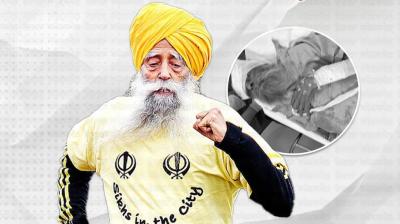 NRI Amritpal arrested for hitting elderly runner Fauja Singh