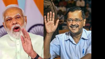 narindermodi on arvindkejriwal
