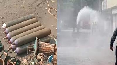  Ammonia gas leak in Fatehgarh Sahib, 3 firemen unconscious