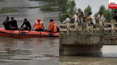 Water level of Sutlej river increased in Fazilka News in punjab