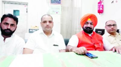 Sukhminderpal Singh Grewal During  Press Conference