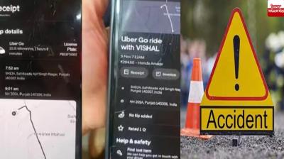 Mohali Uber Accident News