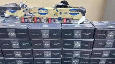 Cigarettes worth Rs 4.21 lakh were recovered from a passenger from Sharjah at Amritsar airport