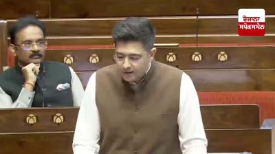 Raghav Chadha raised the issue of sanitary pads in Parliament