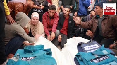 Five Palestinian journalists killed in Israeli attack in Gaza