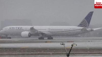 Flights cancelled Due to US snowstorm