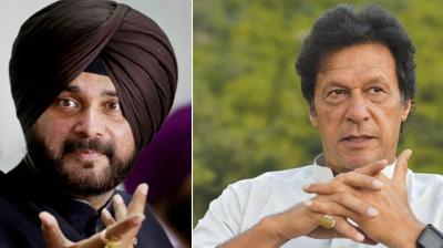 navjot singh sidhu and imran khan