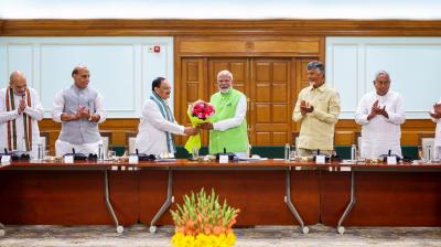 NDA parliamentary party meeting may be held today to elect Modi as leader