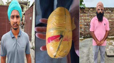 Gurdaspur police arrested two drug smugglers along with heroin worth crores