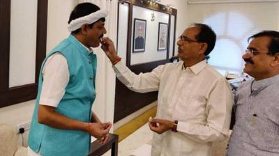 Congress MLA Praduman Singh Lodhi quits Congress and joins BJP