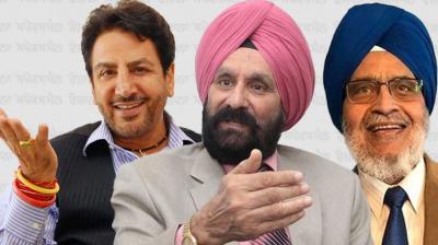 Gurdas Maan, Waryam Singh Sandhu and Ravinder Ravi