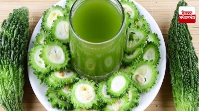 Drinking bitter gourd juice will strengthen immunity.