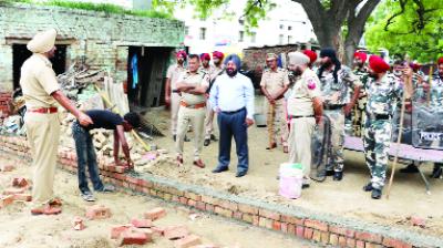 Making Wall after taking out Trucks