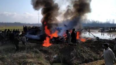 Fighter Jet crashes