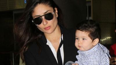 Kareena Kapoor Khan and Taimur Ali Khan