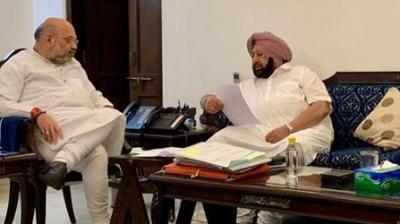 Amarinder Singh met Amit Shah