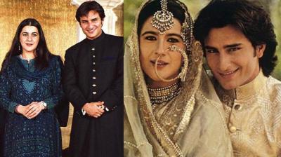 Saif Ali Khan And Amrita Singh