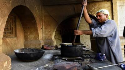 Langar Prepation At Gurdawara Darbar Sahib Kartarpur