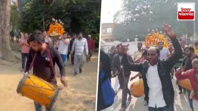 Sultanpur of Uttar Pradesh Celebration of father's death latest news in punjabi