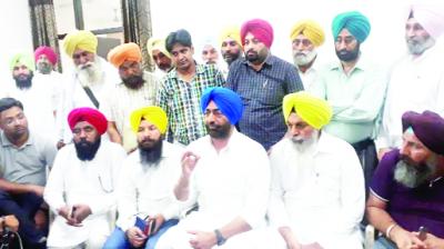 Talking to the journalists in the Circuit House Bathinda, Sukhpal Singh Khaira