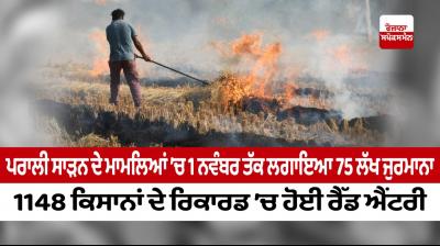 Punjab takes punitive action against farmers for Stubble Burning