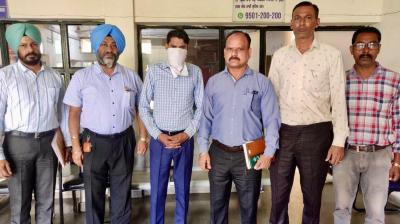 ਵਿਜੀਲੈਂਸ ਵੱਲੋਂ ਕਾਬੂ ਕੀਤਾ ਹੌਲਦਾਰ 