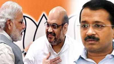 Amit Shah and Kejriwal