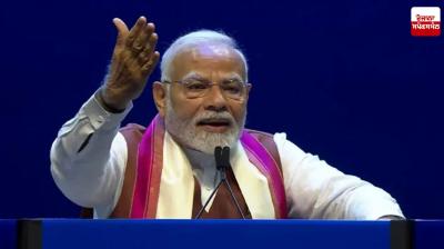 This is only the third term...Prime Minister Modi targeted the opposition with the resolution of India's development