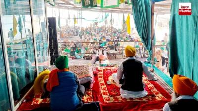 ਖਨੌਰੀ ਕਿਸਾਨ ਮੋਰਚੇ ਉੱਪਰ ਸ੍ਰੀ ਅਖੰਡ ਪਾਠ ਸਾਹਿਬ ਜੀ ਦੇ ਪਾਏ ਭੋਗ