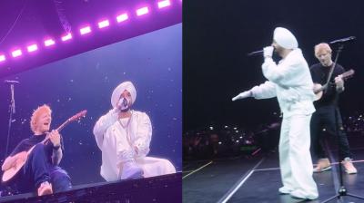 Diljit Dosanjh & Ed Sheeran Video News