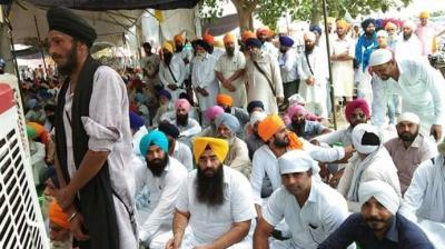 United Akali Dal Protest