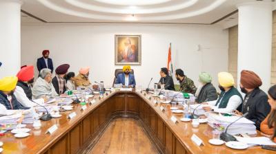 Punjab Cabinet Meeting