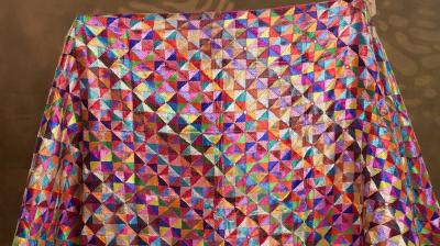 My dupatta is of seven colors punjabi Culture