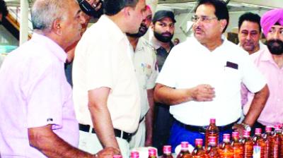 Om Parkash Sony During Checking