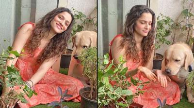  Ankita Lokhande Plant Tree for SSR