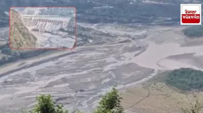 All gates of Salal Dam on Chenab river closed, water level drops in Reasi