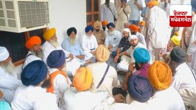 Sangrur News: Fire breaks out in Gurdwara Sahib of village Lakhewal