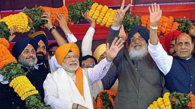 ਸ਼੍ਰੋਮਣੀ ਅਕਾਲੀ ਦਲ ਅਤੇ ਨਰਿੰਦਰ ਮੋਦੀ 