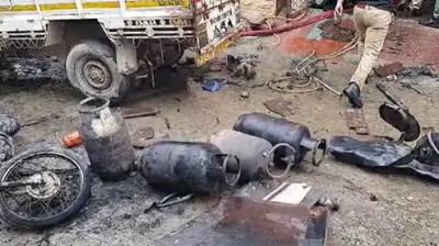 Jodhpur: Gas cylinder explosion