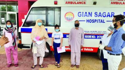 ਮੋਹਾਲੀ ਦੇ ਪੰਜ ਹੋਰ ਮਰੀਜ਼ਾਂ ਨੇ 'ਕੋਰੋਨਾ' ਨੂੰ ਦਿਤੀ ਮਾਤ